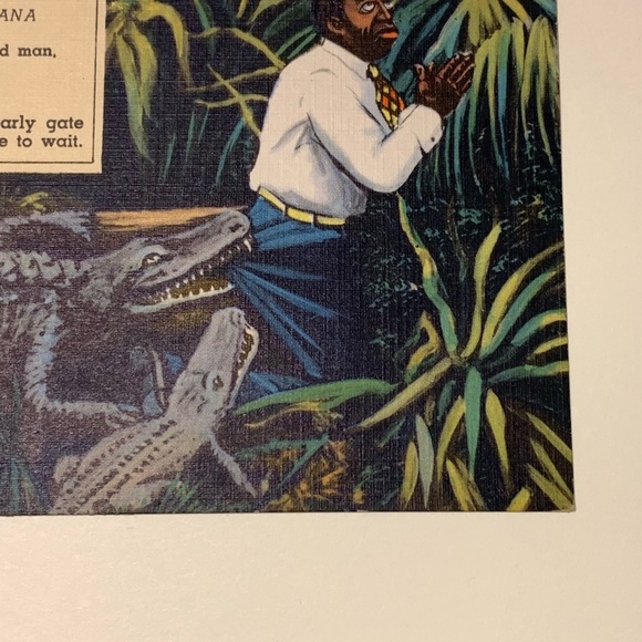 VINTAGE AMERICANA COLLECTIBLE POSTCARD - Picture 15 of 16